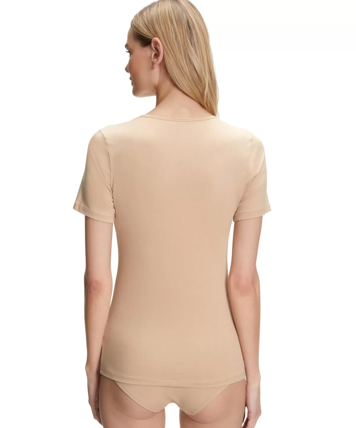 2-Pack Damen T-Shirt Rundhals Daily Comfort^FALKE Hot