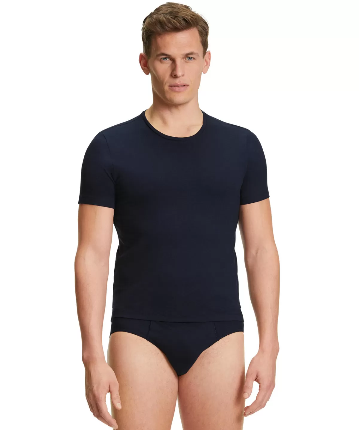2-Pack Herren T-Shirt Rundhals Daily Comfort^FALKE Best Sale
