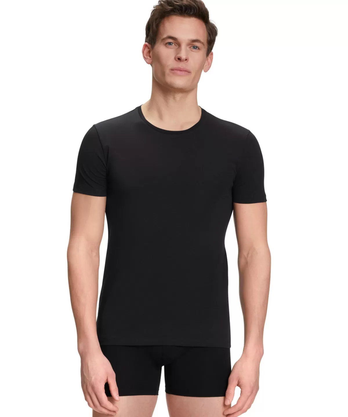 2-Pack Herren T-Shirt Rundhals Daily Comfort^FALKE Cheap