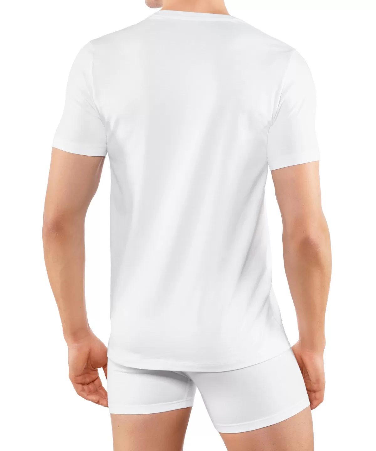2-Pack Herren T-Shirt Rundhals Daily Comfort^FALKE Discount