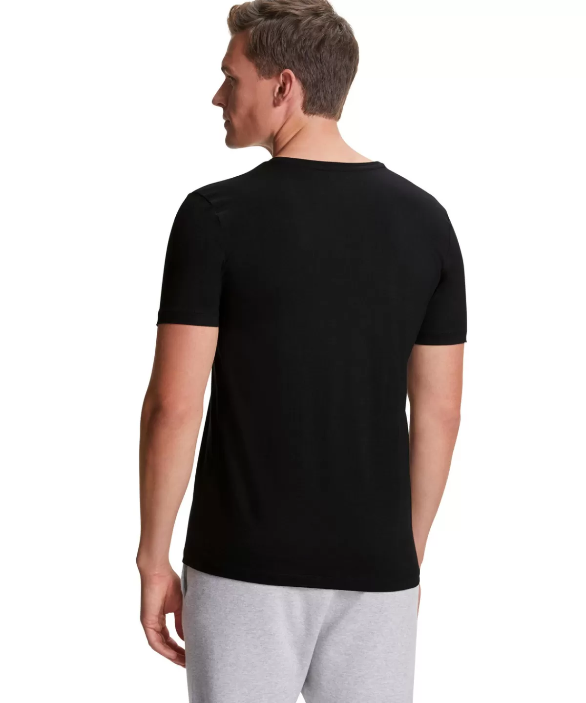 2-Pack Herren T-Shirt V-Ausschnitt^FALKE Best Sale