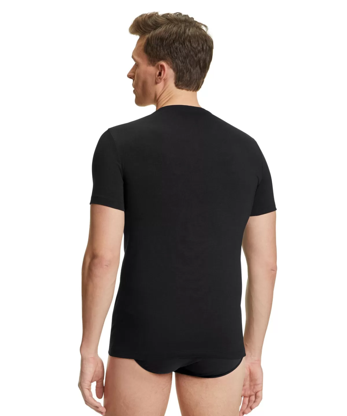2-Pack Herren T-Shirt V-Ausschnitt Daily Comfort^FALKE Store