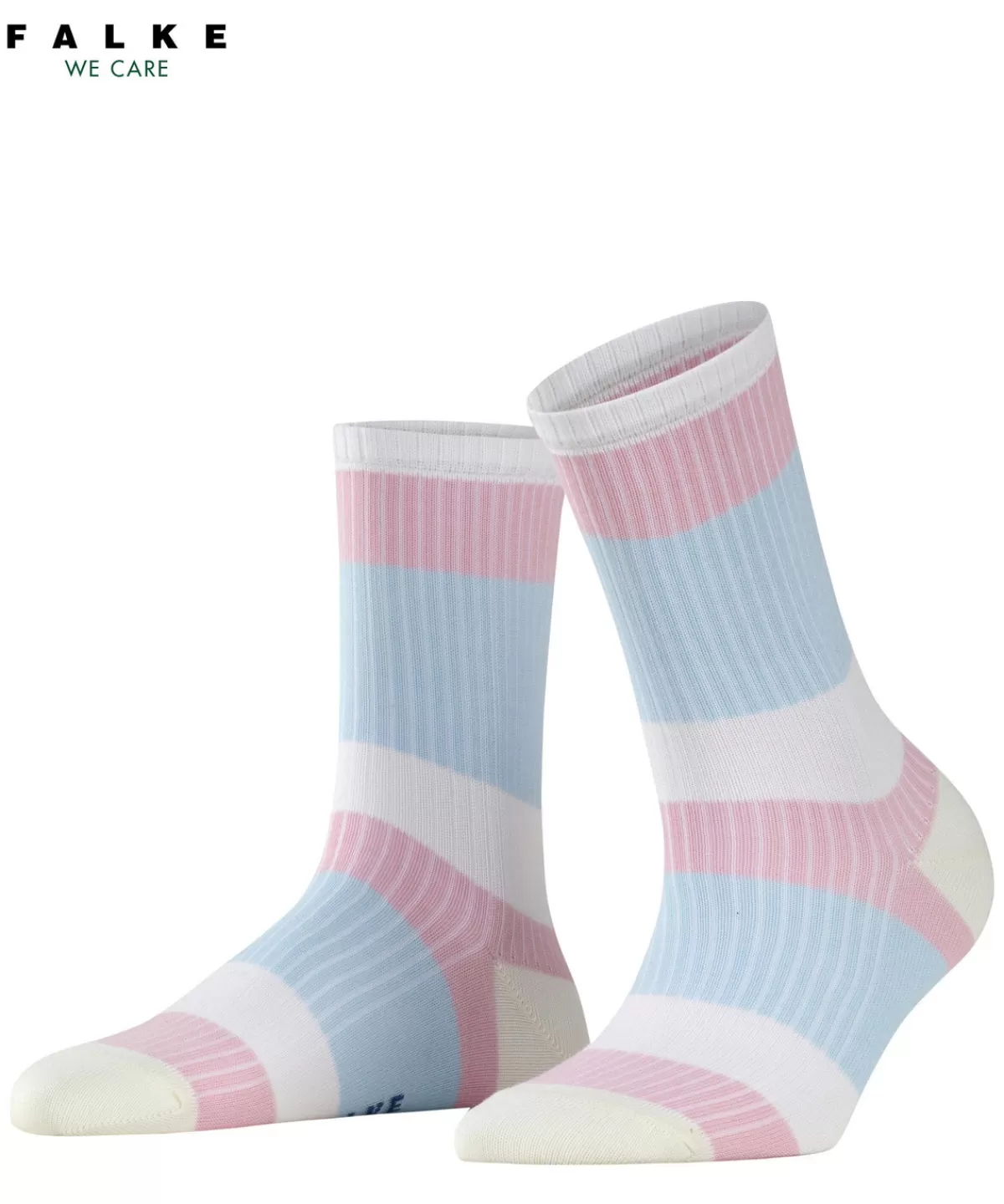 Blocky Stripe Damen Socken^FALKE Hot