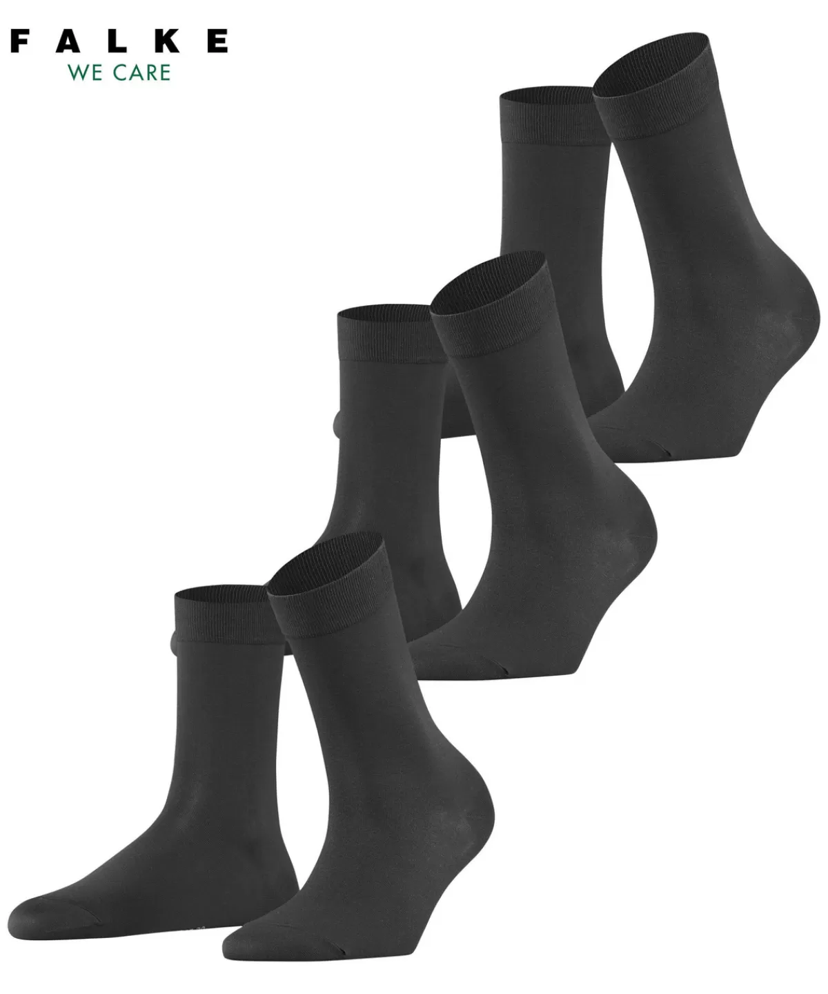 Cotton Touch 3-Pack Damen Socken^FALKE Discount