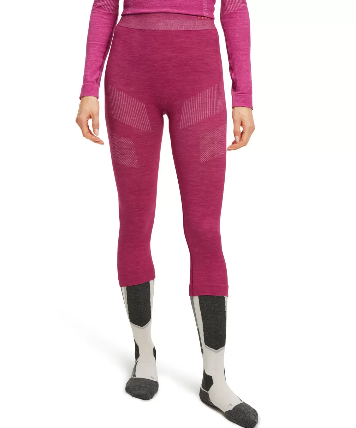 Damen 3/4 Tights Wool-Tech^FALKE Best