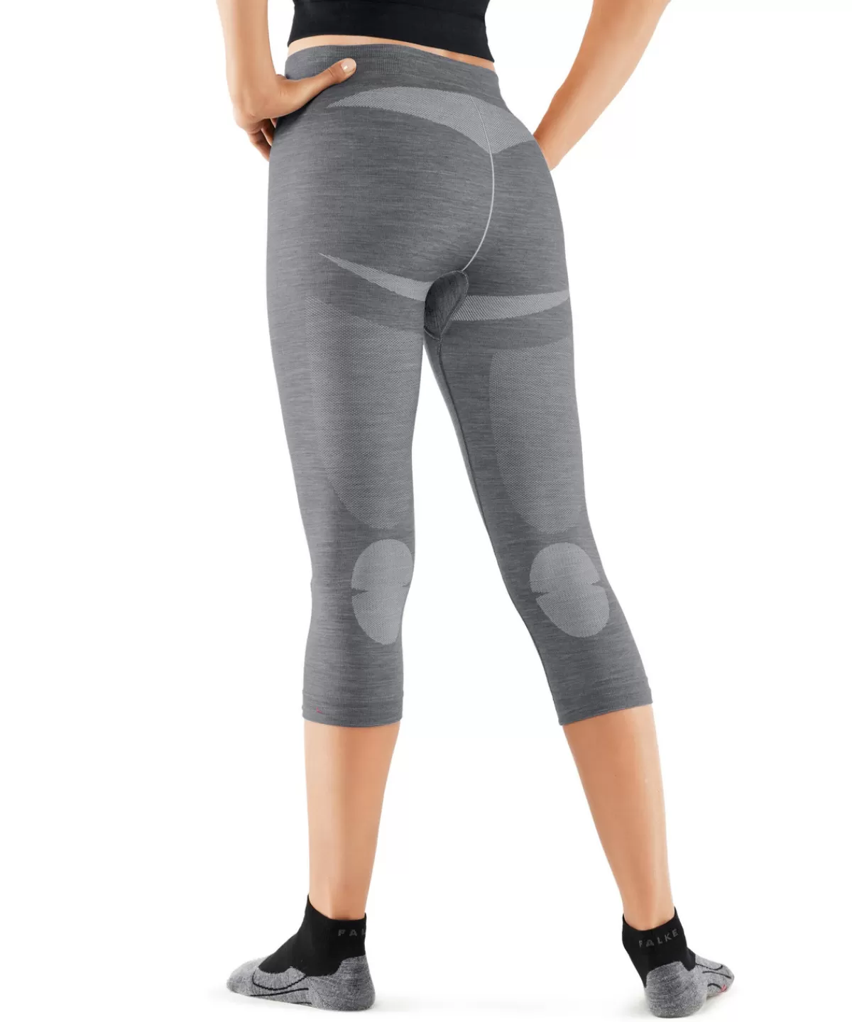 Damen 3/4 Tights Wool-Tech Light^FALKE Cheap