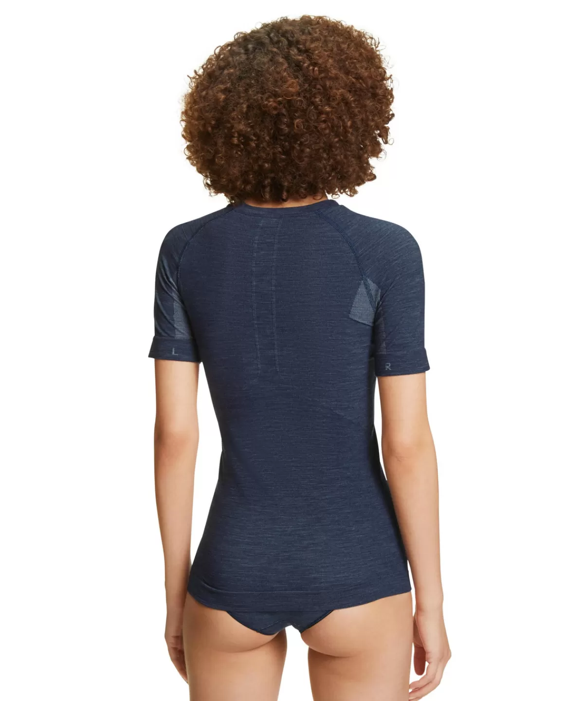 Damen Kurzarmshirt Wool-Tech Light^FALKE New
