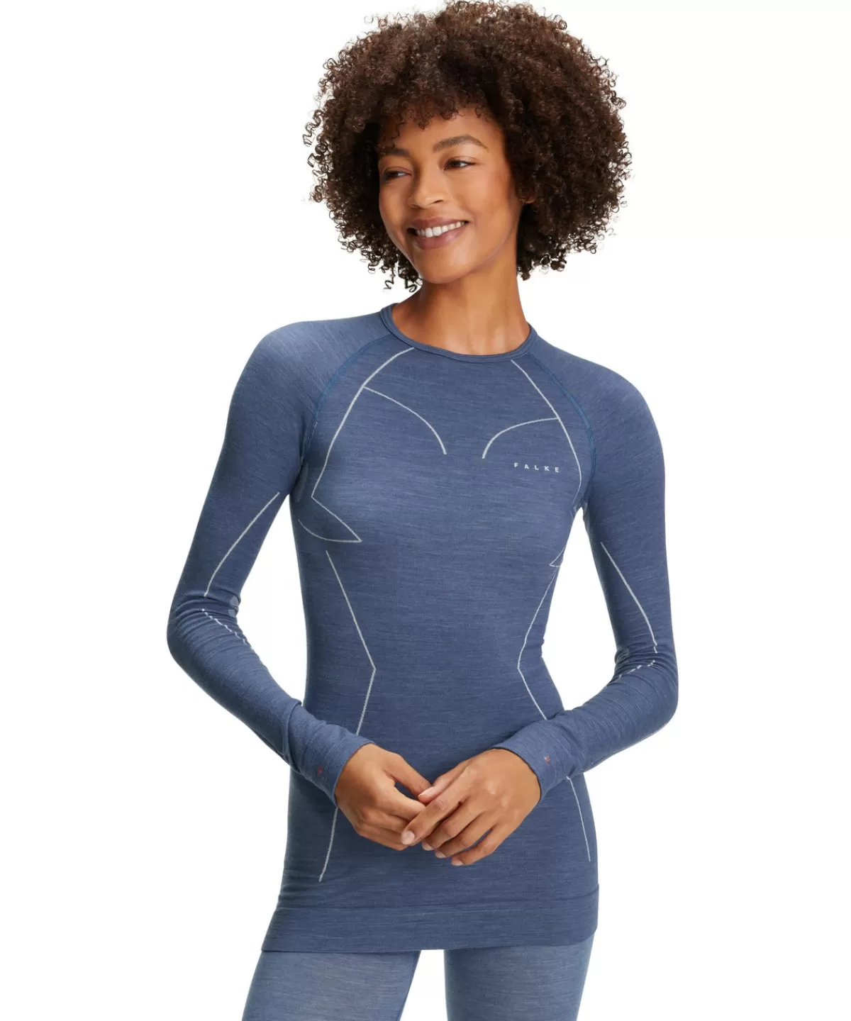 Damen Langarmshirt Wool-Tech^FALKE Outlet