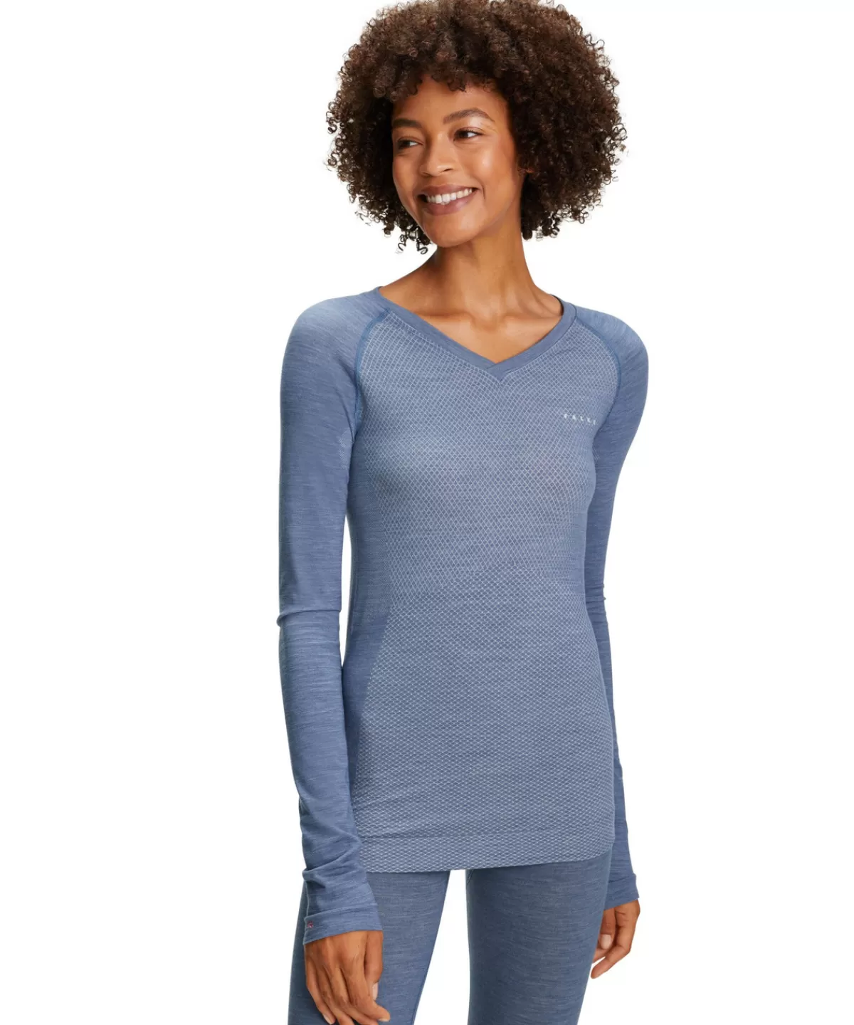 Damen Langarmshirt Wool-Tech Light^FALKE Fashion