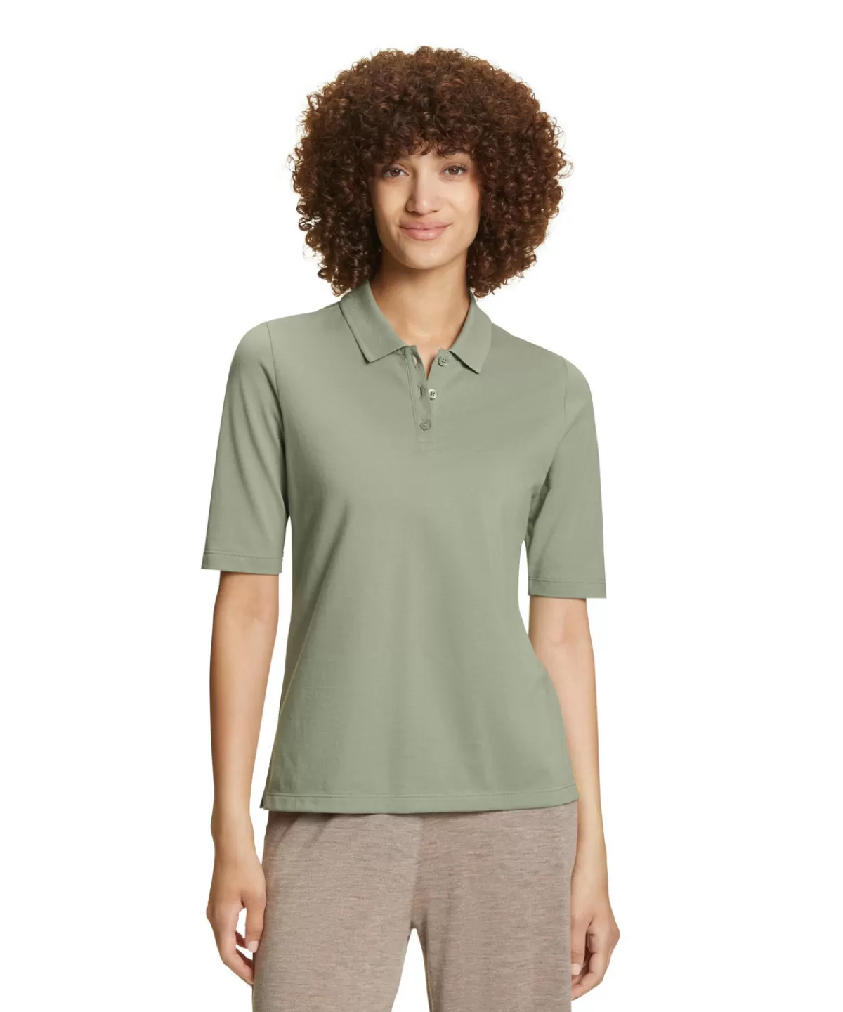 Damen Polo Shirt Polo^FALKE Best