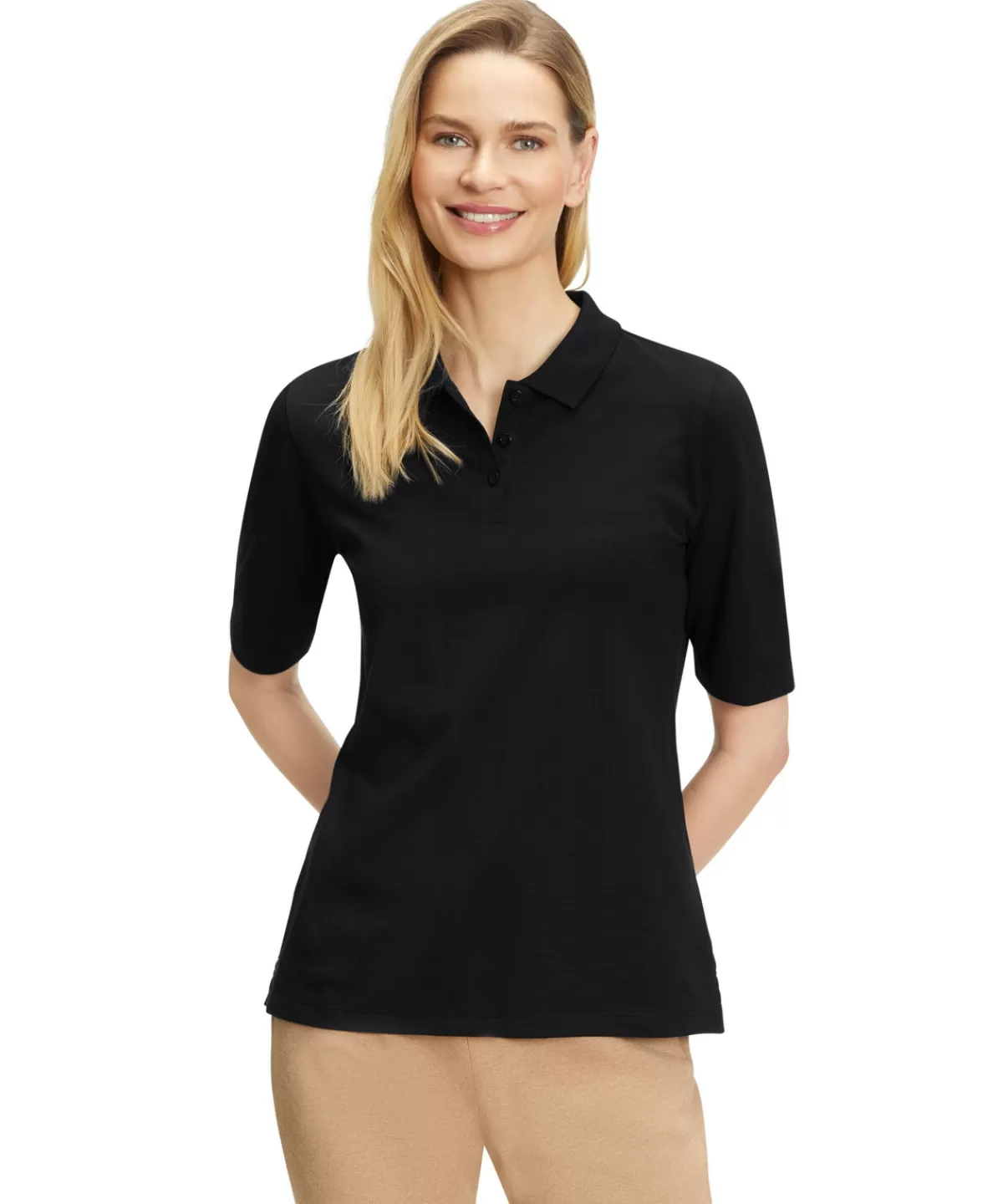 Damen Polo Shirt Polo^FALKE Fashion