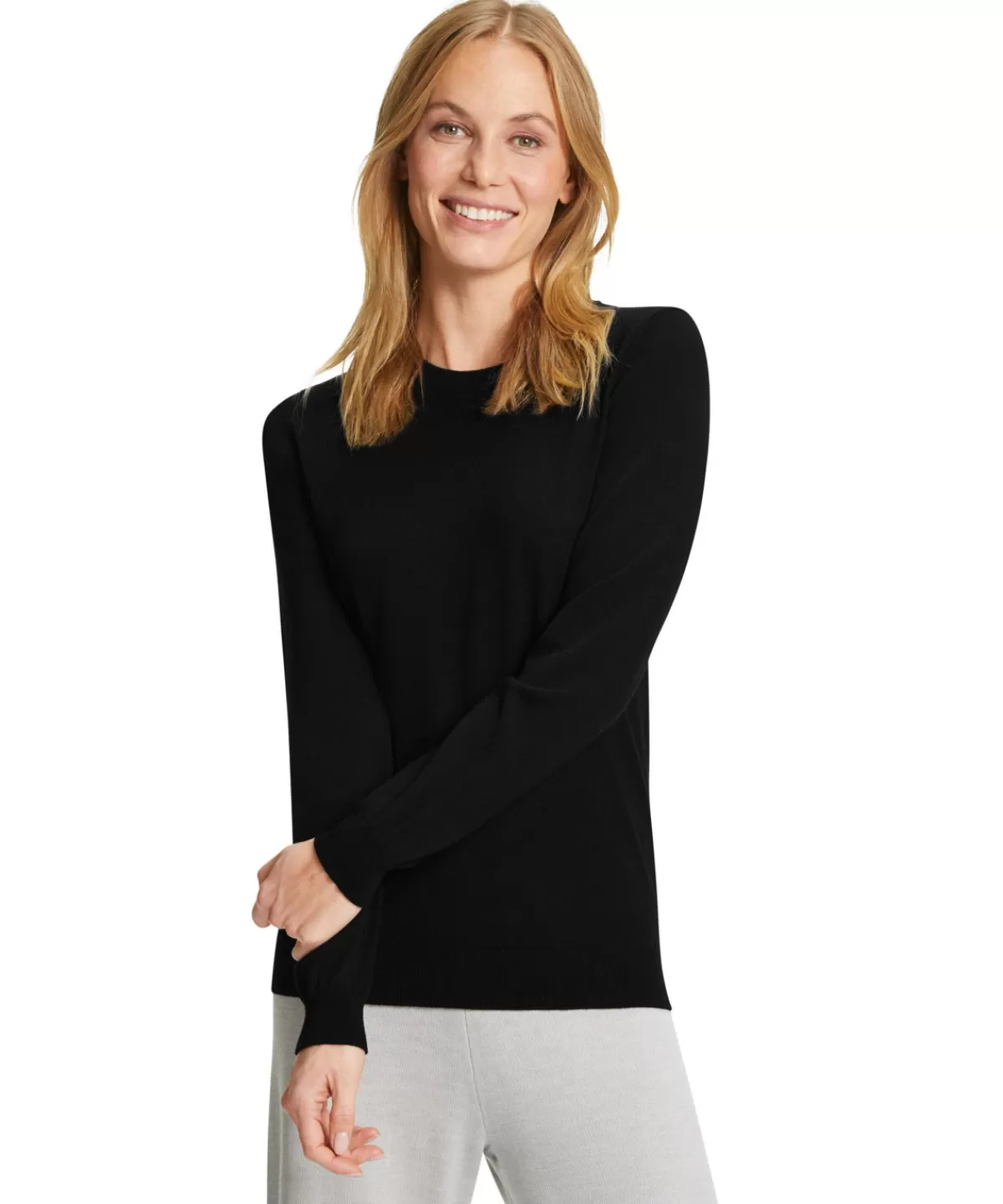 Damen Pullover Rundhals^FALKE Best