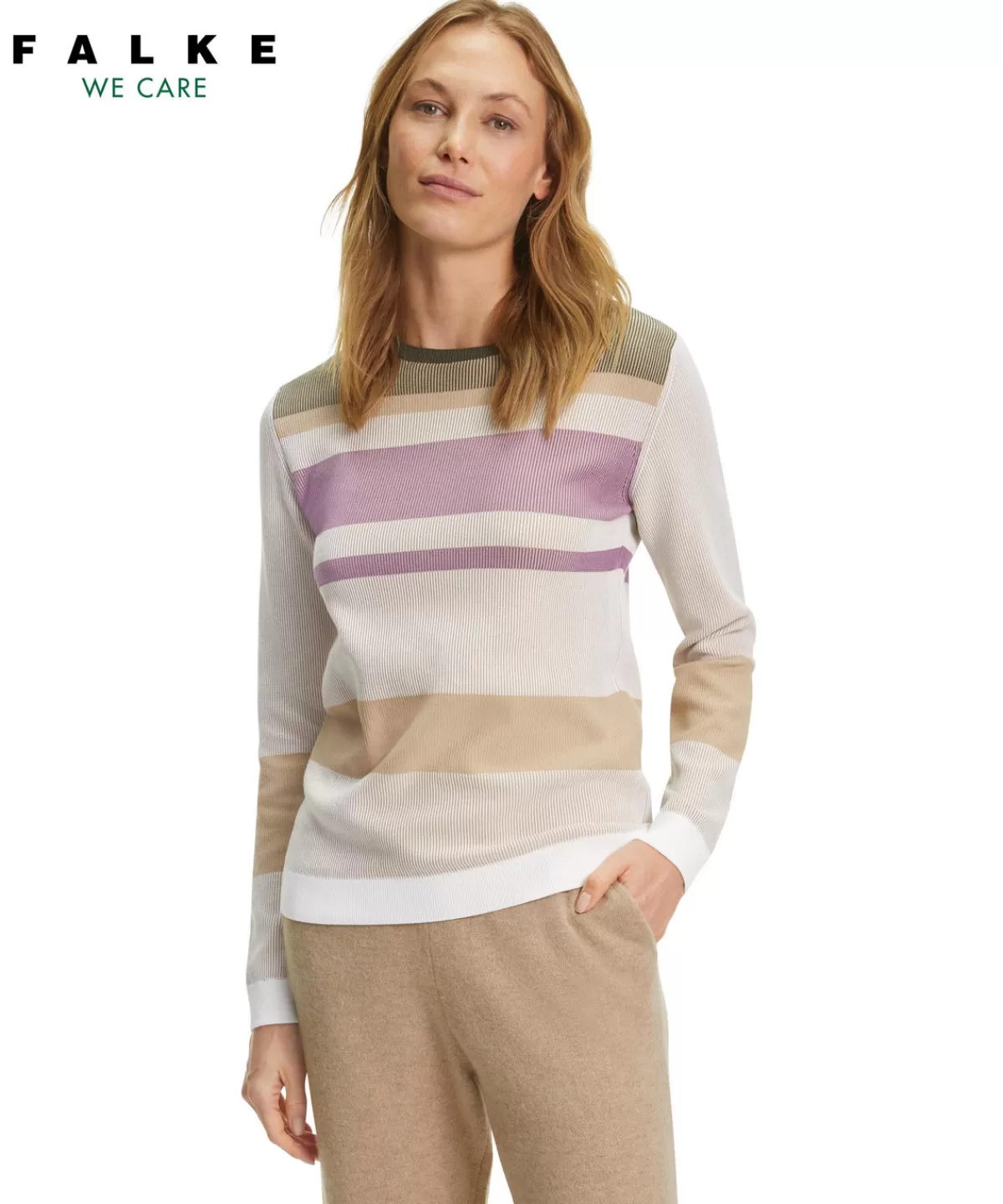 Damen Pullover Rundhals^FALKE Best