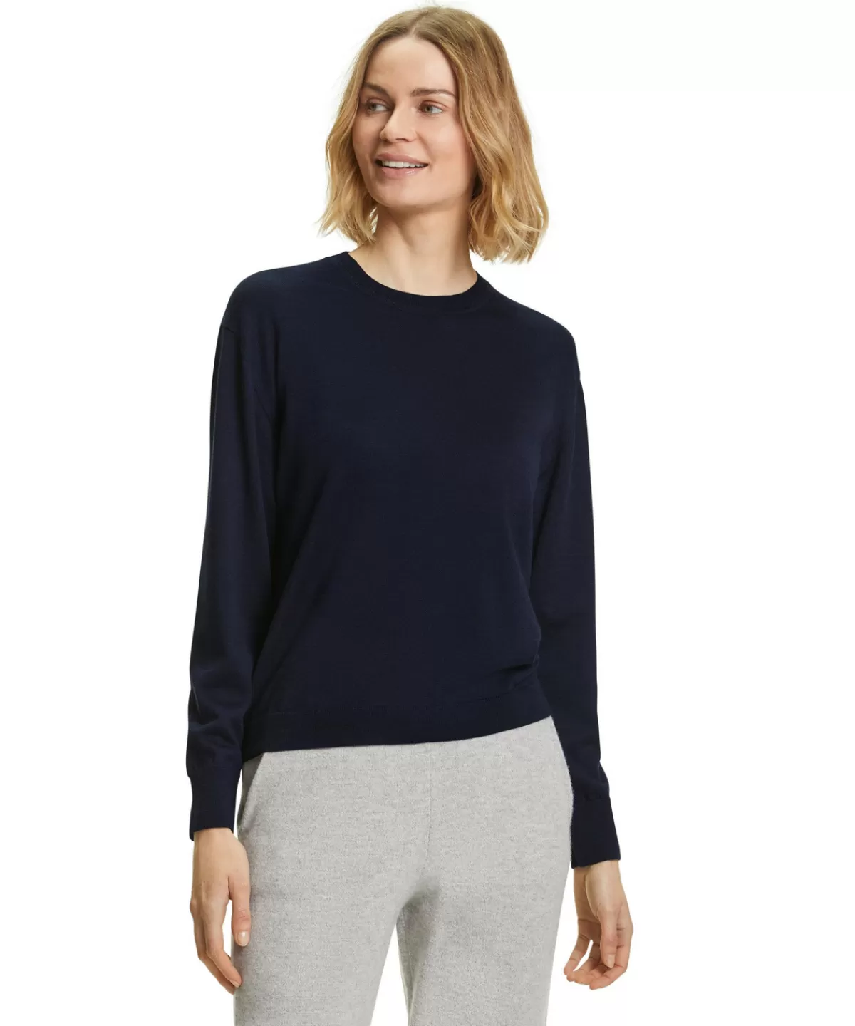 Damen Pullover Rundhals^FALKE Hot