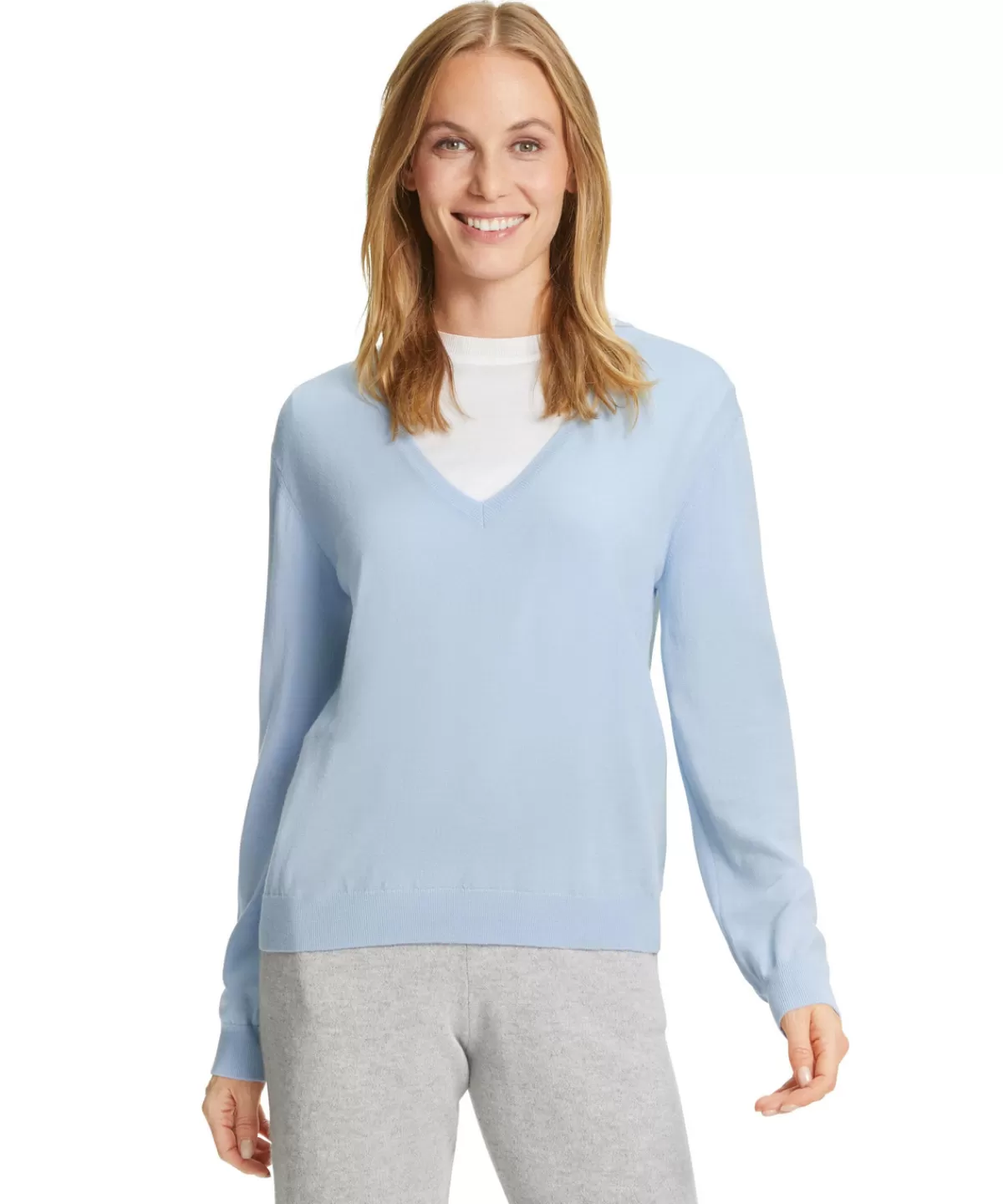 Damen Pullover V-Ausschnitt^FALKE Clearance