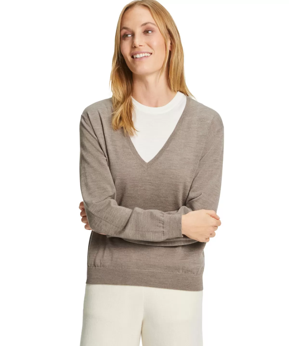 Damen Pullover V-Ausschnitt^FALKE Cheap