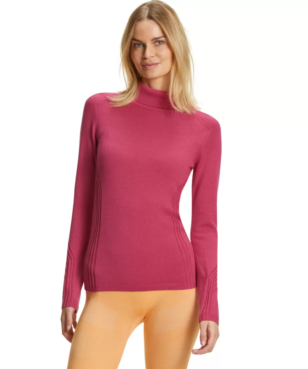 Damen Skiing Pullover Rollkragen^FALKE Cheap