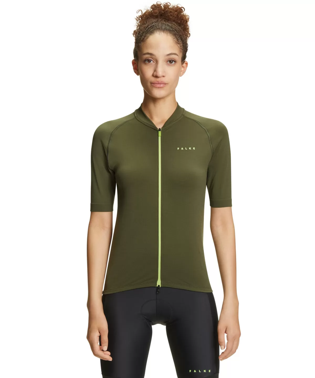 Damen T-Shirt Collegekragen^FALKE New