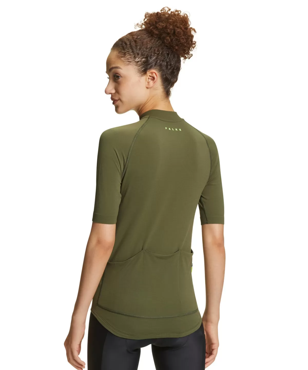 Damen T-Shirt Collegekragen^FALKE New