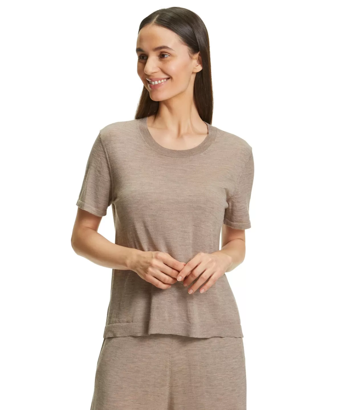 Damen T-Shirt Rundhals^FALKE Cheap