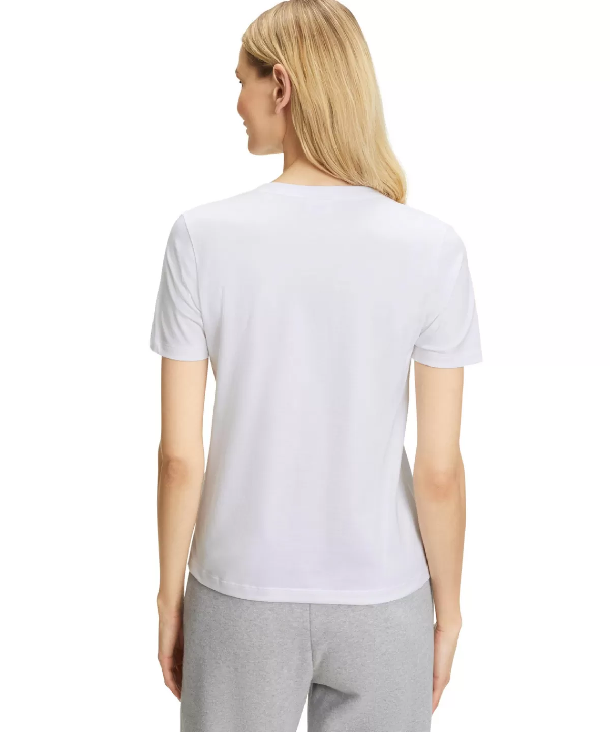 Damen T-Shirt V-Ausschnitt^FALKE New