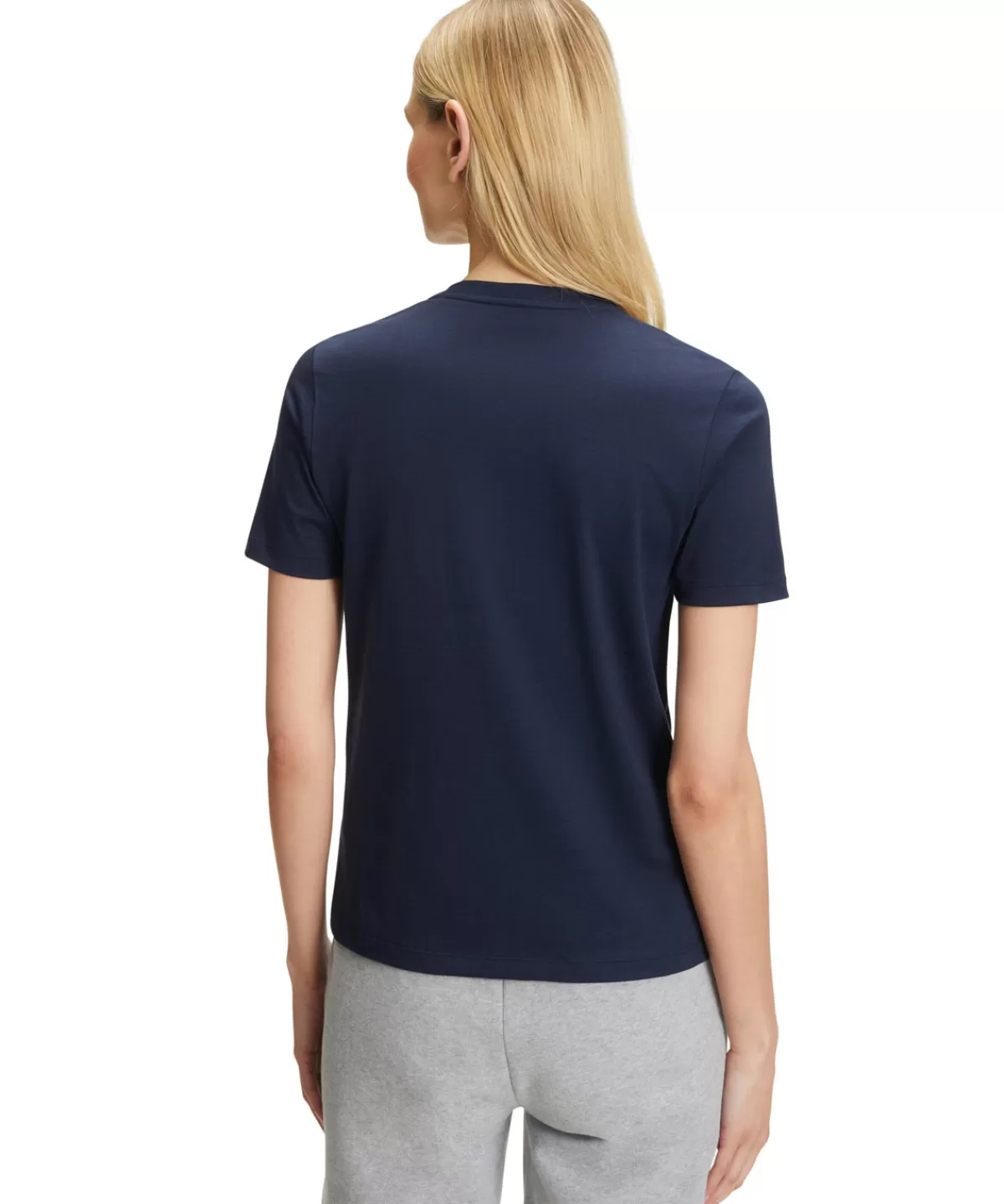 Damen T-Shirt V-Ausschnitt^FALKE New