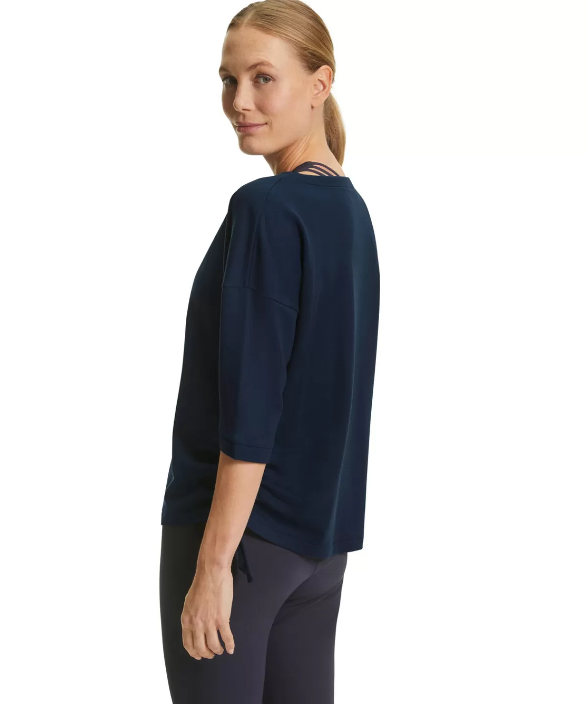 Damen Yoga Sweat U-Boot-Ausschnitt^FALKE Cheap