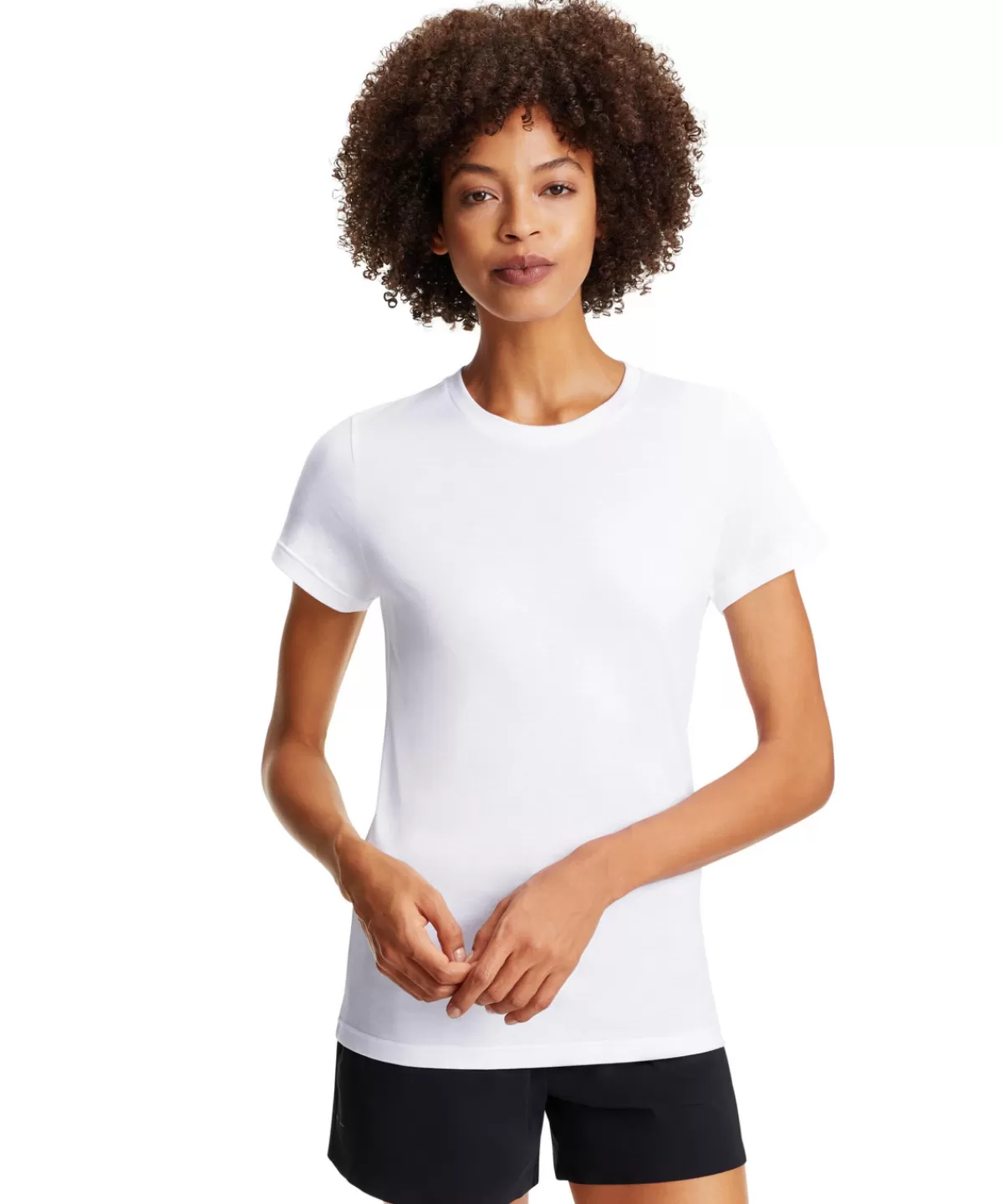 Damen T-Shirt Rundhals^FALKE Best