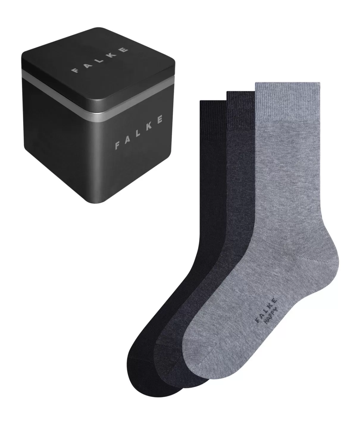 Happy Box 3-Pack Herren Socken^FALKE Clearance