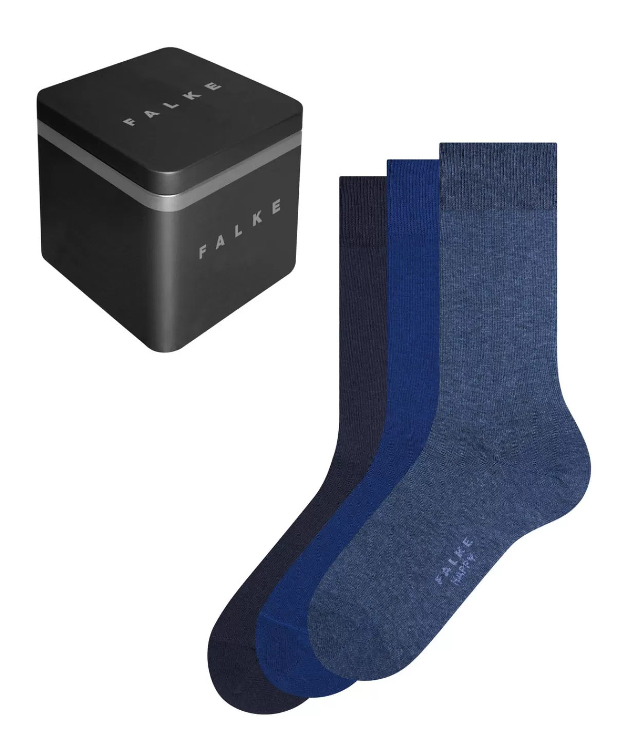Happy Box 3-Pack Herren Socken^FALKE Clearance