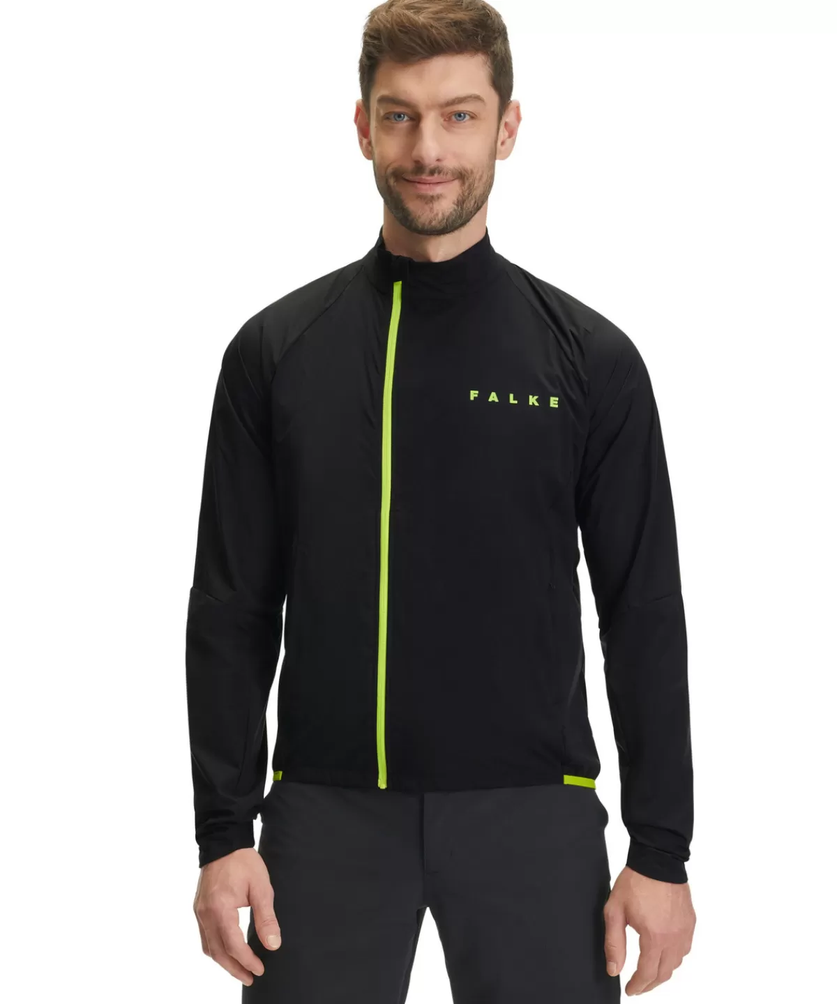 Herren Biking Jacke Stehkragen^FALKE Hot