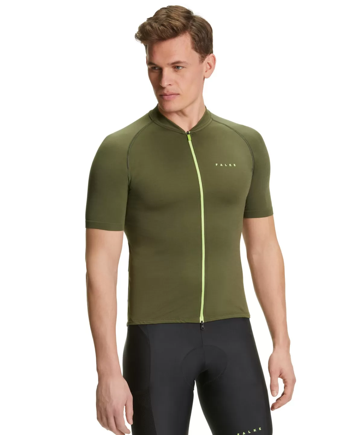Herren Biking T-Shirt Collegekragen^FALKE Store