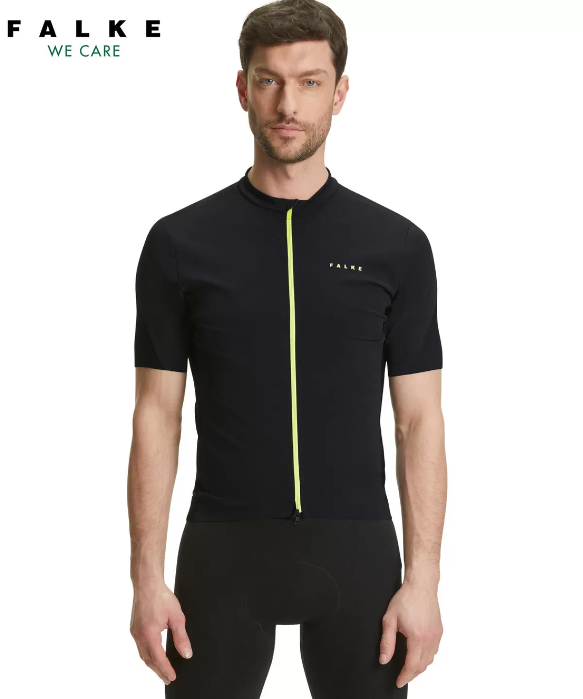 Herren Biking T-Shirt Stehkragen^FALKE Outlet