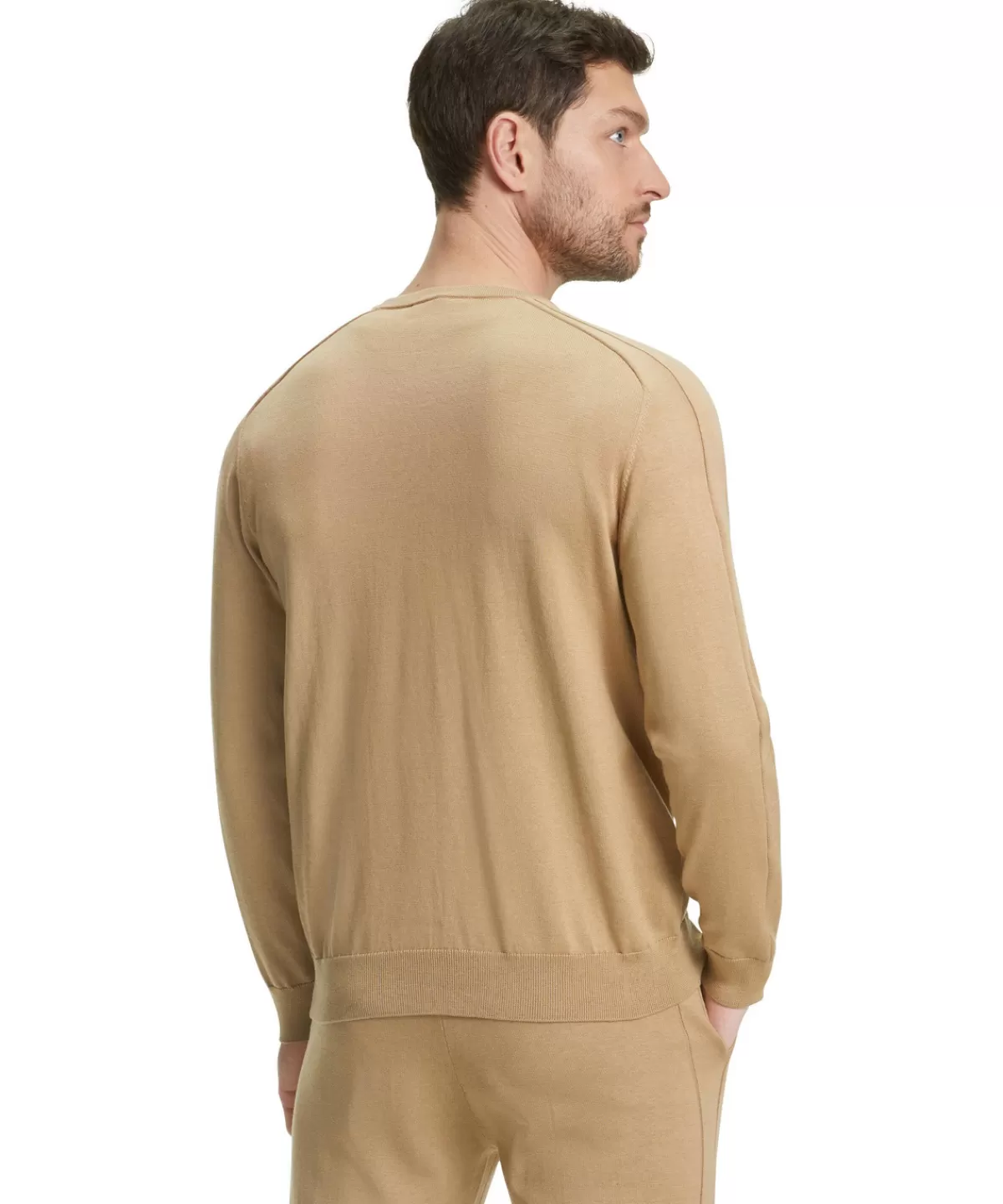 Herren Cardigan Collegekragen^FALKE New