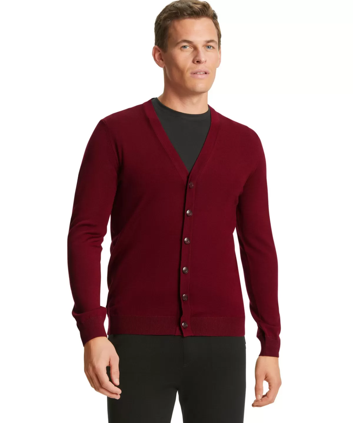 Herren Cardigan V-Ausschnitt^FALKE Fashion