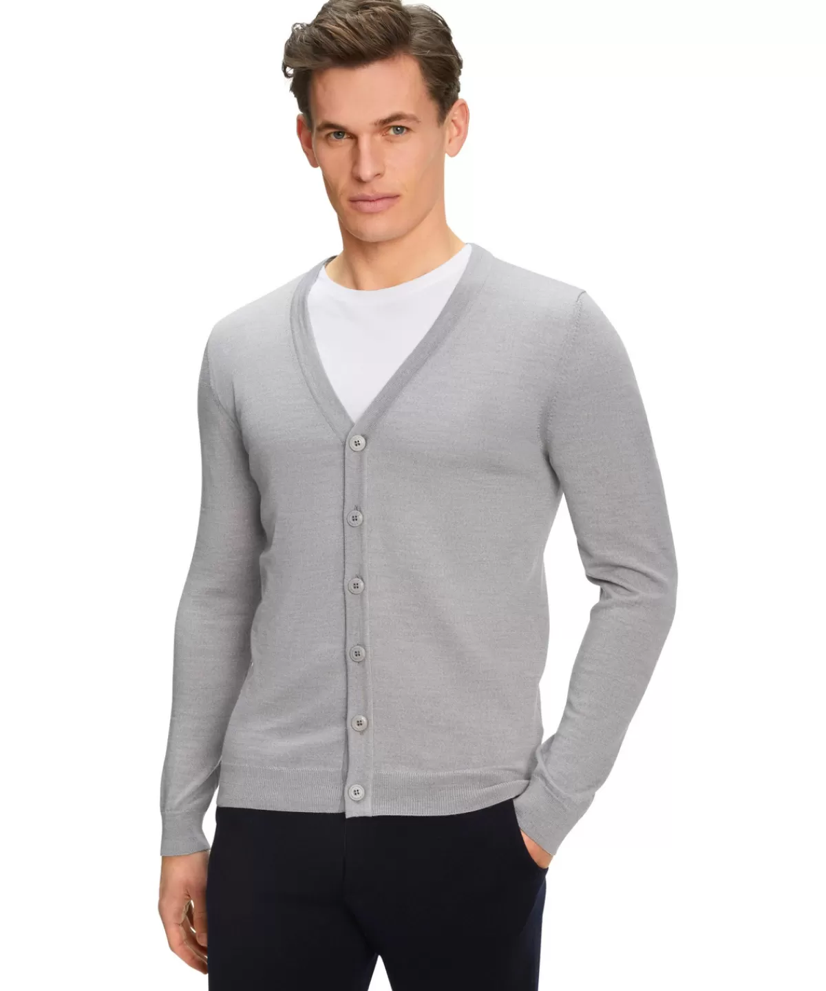 Herren Cardigan V-Ausschnitt^FALKE Store