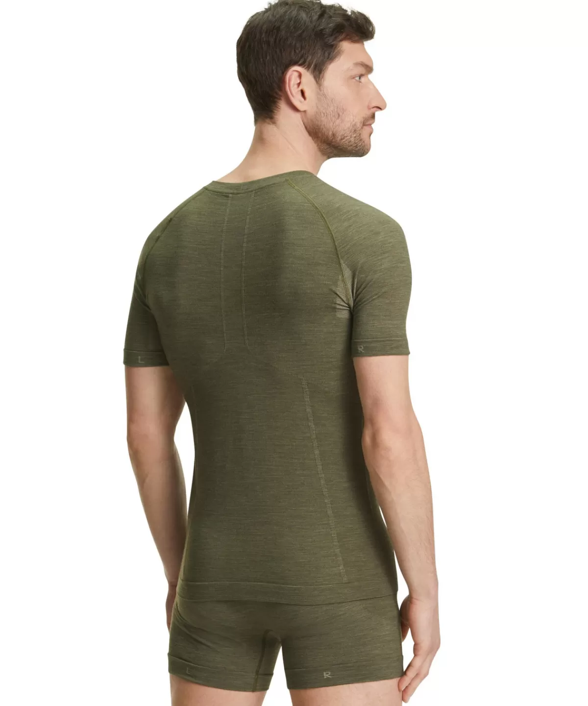 Herren Kurzarmshirt Wool-Tech Light^FALKE Best