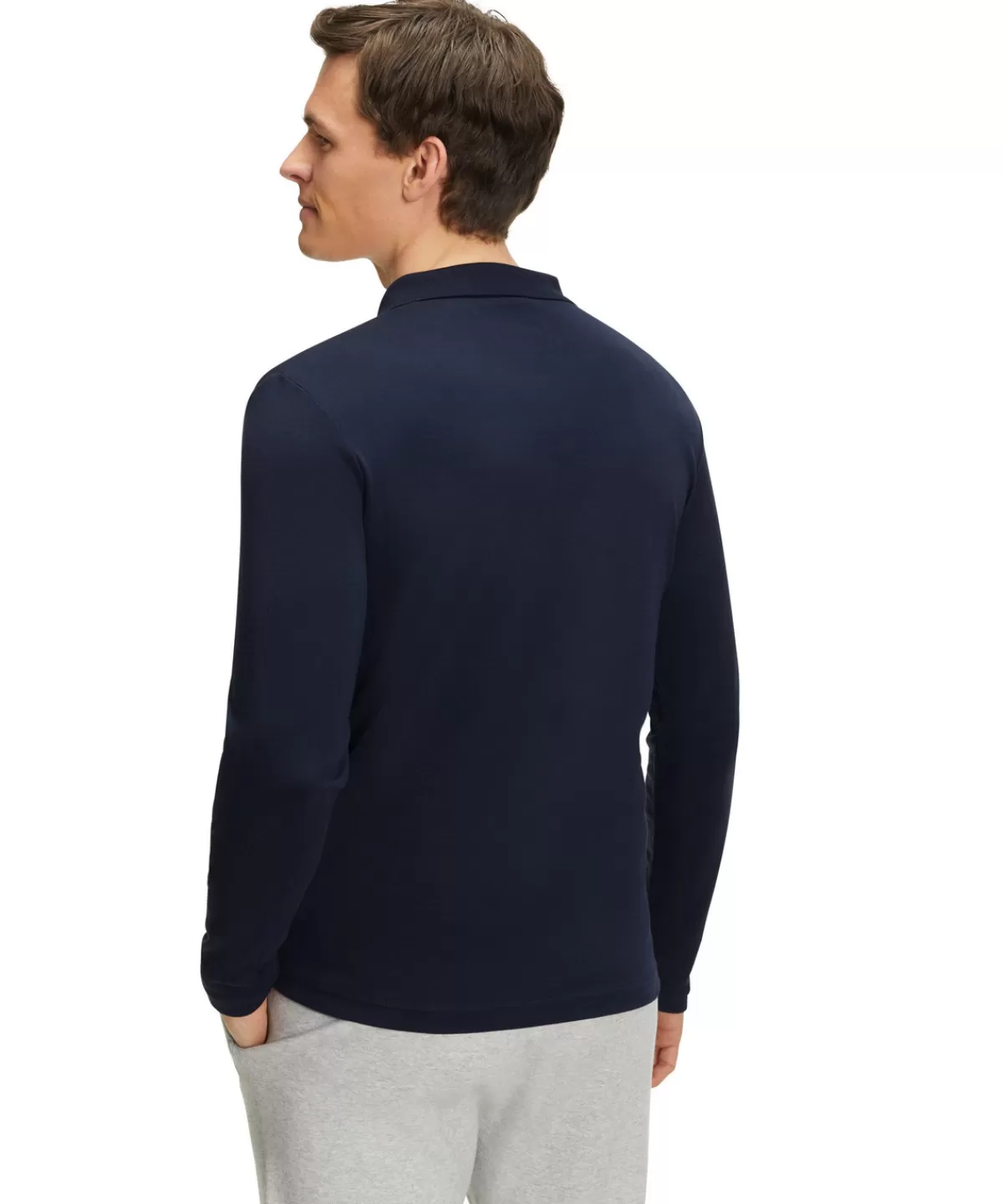 Herren Langarmshirt Polo^FALKE Best