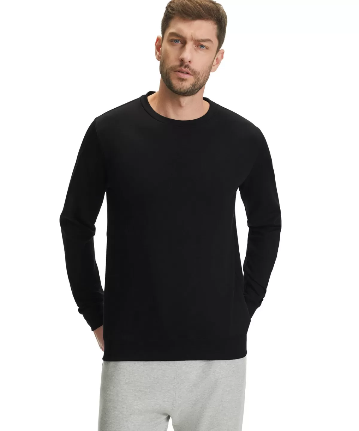Herren Langarmshirt Rundhals^FALKE Discount