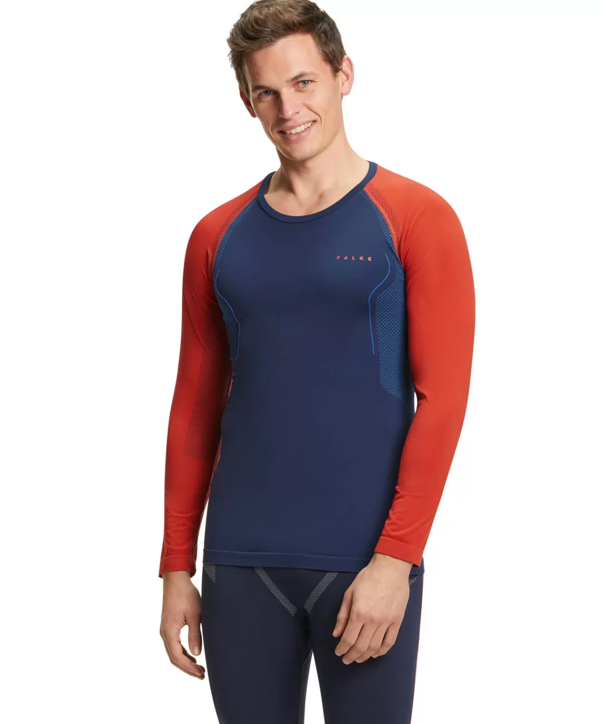 Herren Langarmshirt Warm^FALKE Outlet