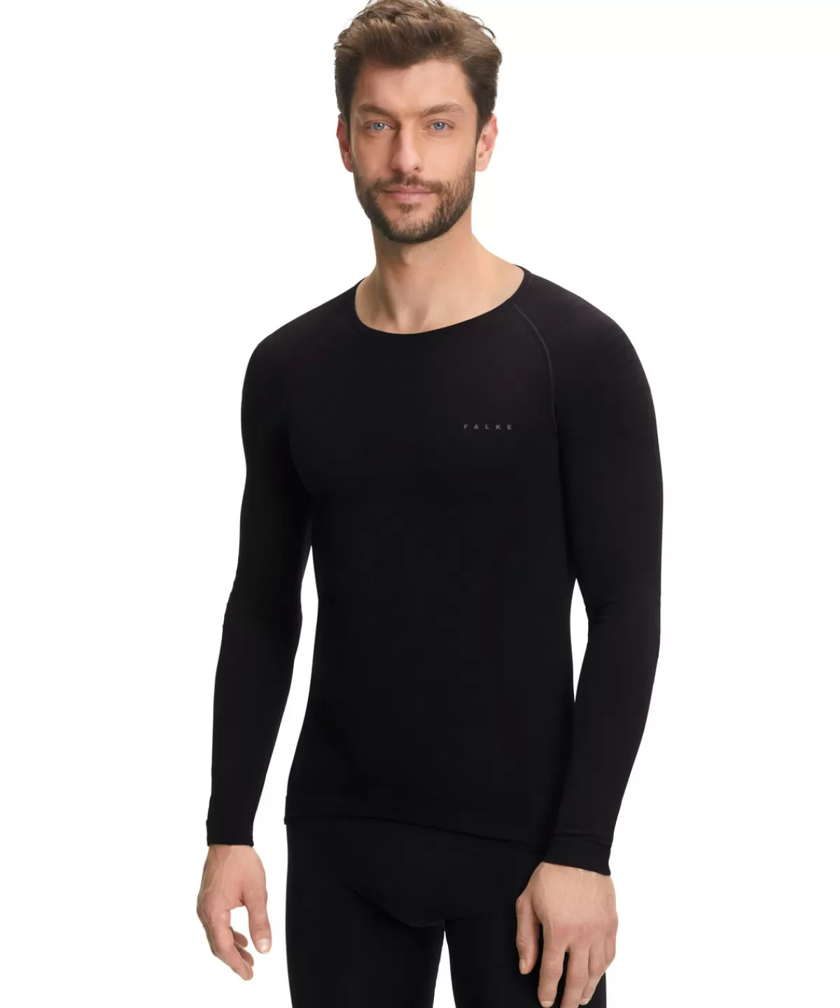 Herren Langarmshirt Warm^FALKE Discount