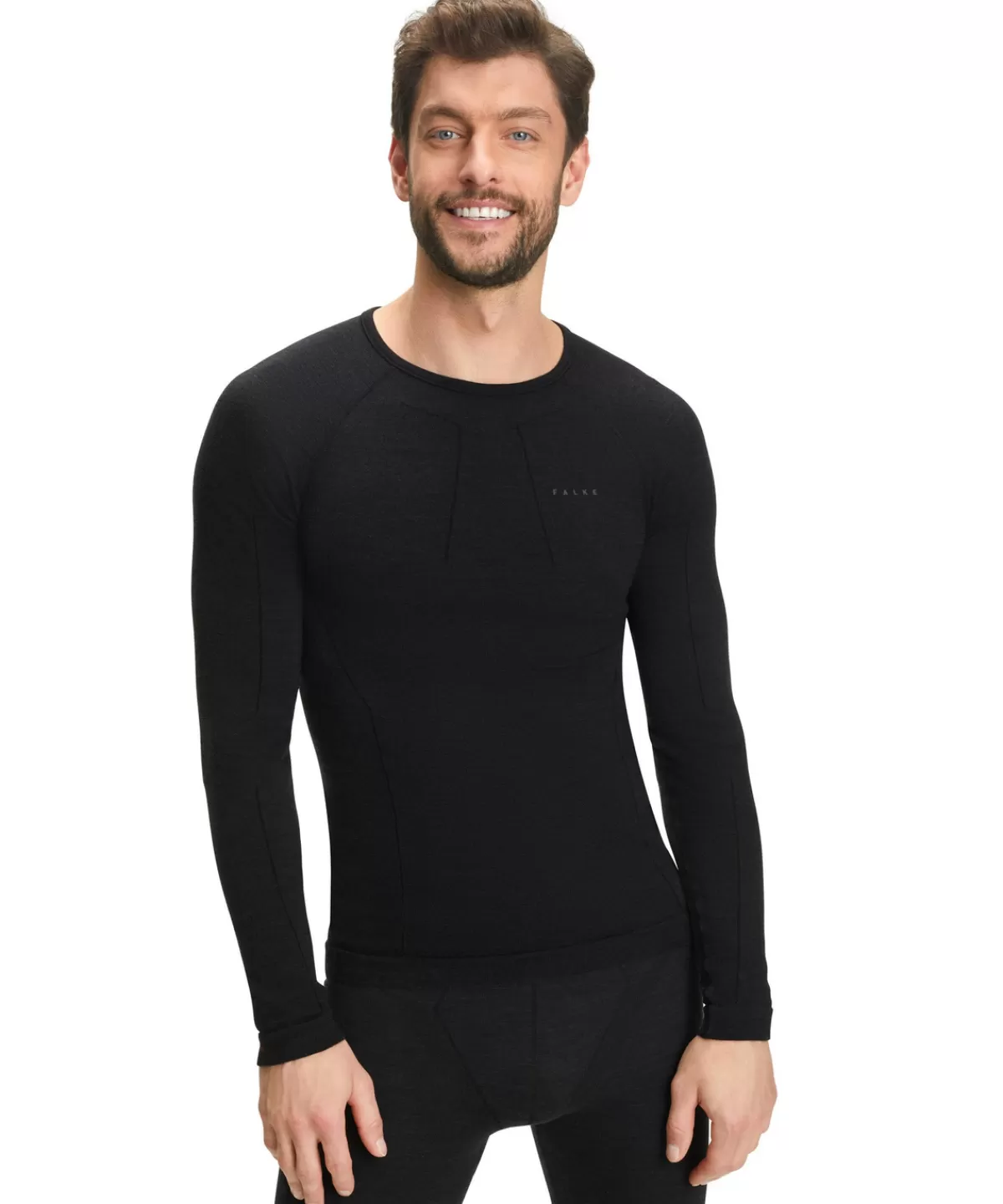 Herren Langarmshirt Wool-Tech^FALKE Cheap