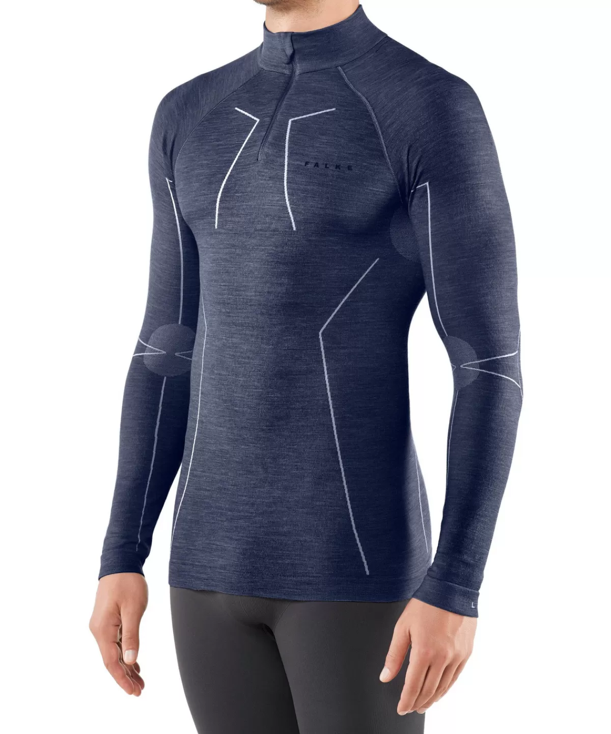 Herren Langarmshirt Wool-Tech^FALKE Cheap