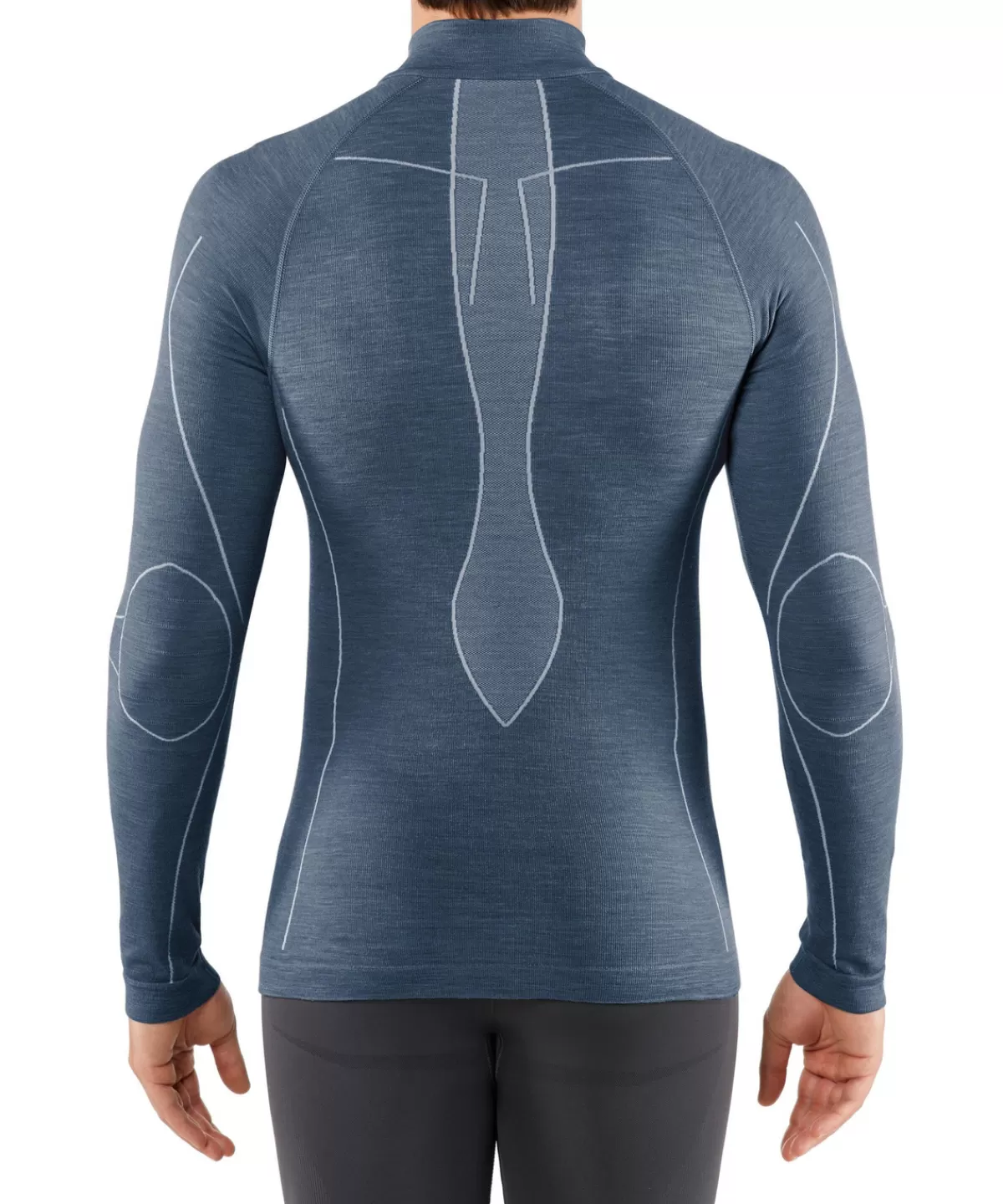 Herren Langarmshirt Wool-Tech^FALKE Hot