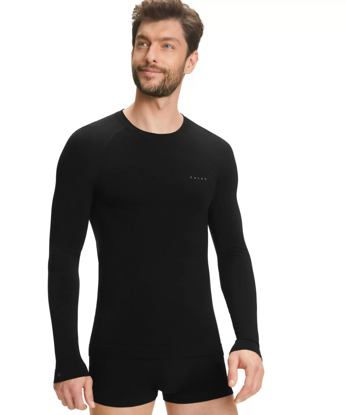 Herren Langarmshirt Wool-Tech Light^FALKE Clearance