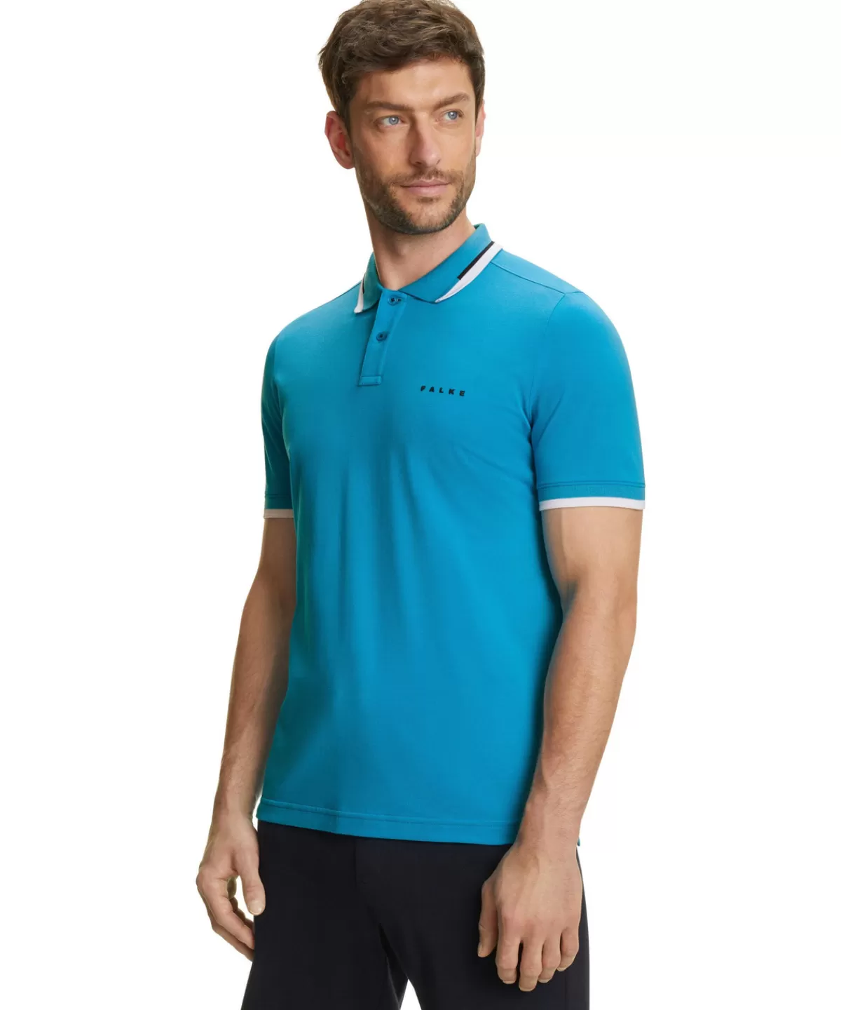 Herren Polo Shirt Polo^FALKE New
