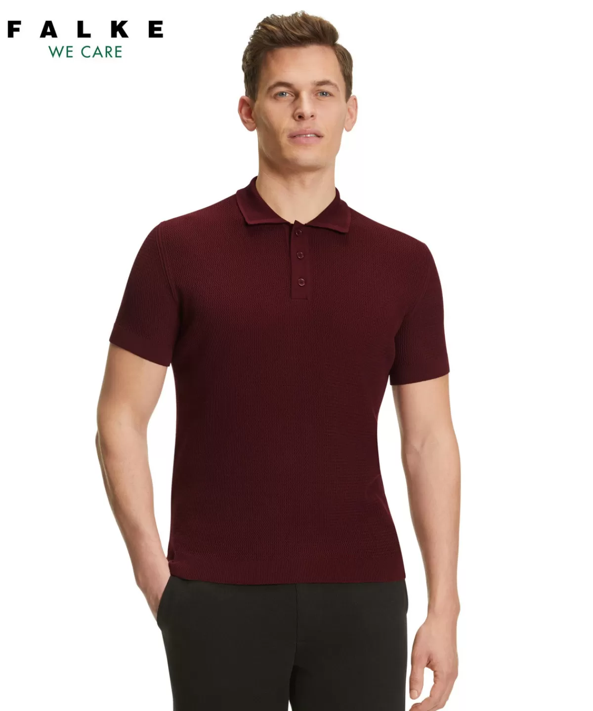 Herren Polo Shirt Polo^FALKE Discount