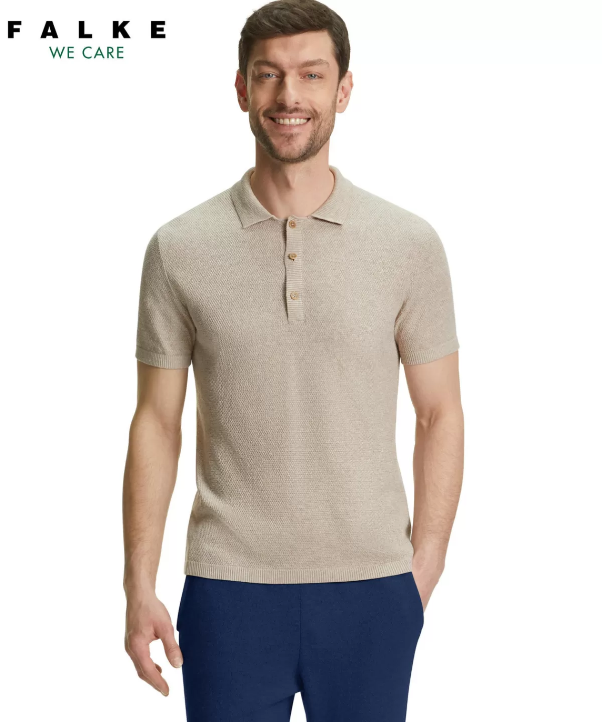 Herren Polo Shirt Polo^FALKE Fashion