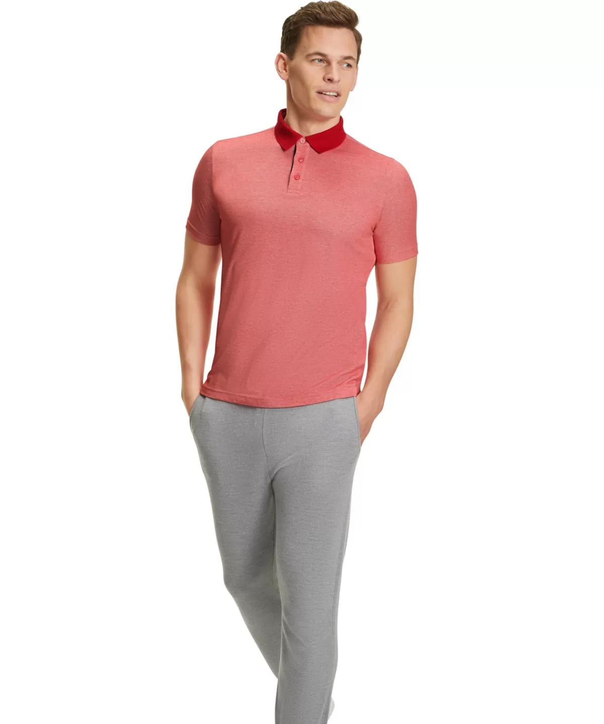 Herren Polo Shirt Polo^FALKE Discount
