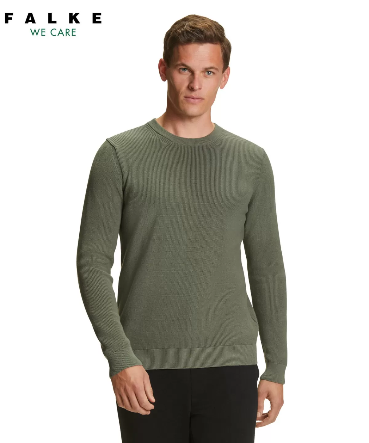 Herren Pullover Rundhals^FALKE Best